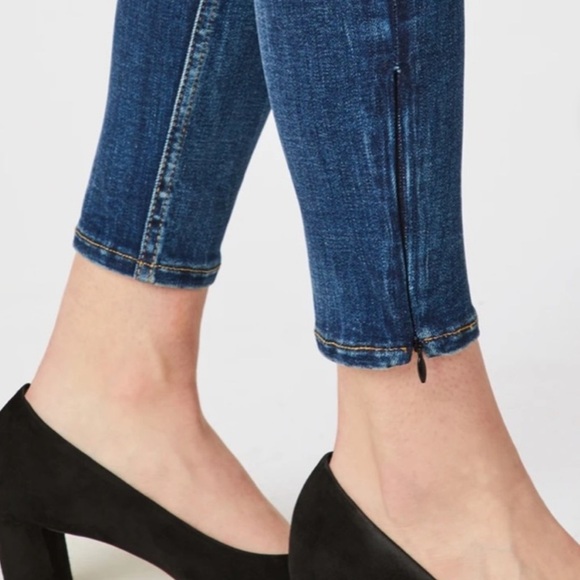 Hudson Centerfold Super Skinny High Rise Ankle Jeans - Picture 3 of 16